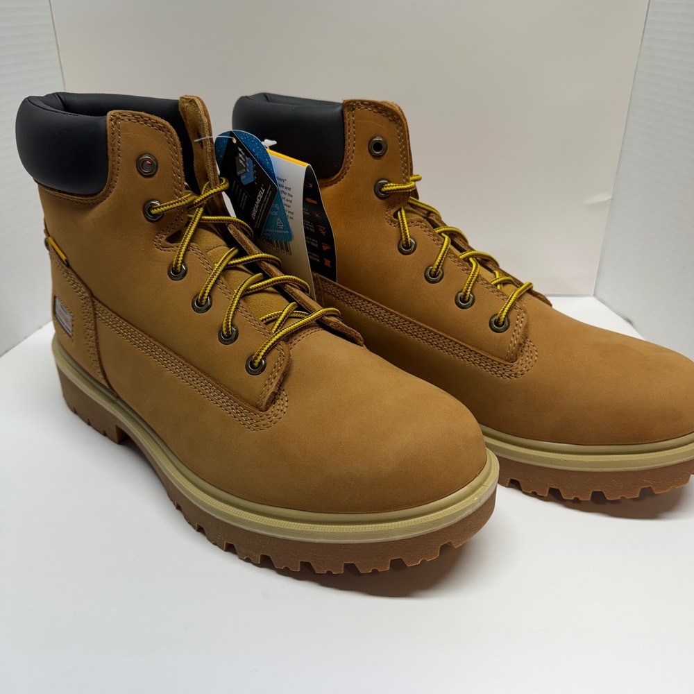 Herman Survivors Driller Men's 13 Wheat Waterproof Steel Toe Work Boots NEW - Picture 3 of 10